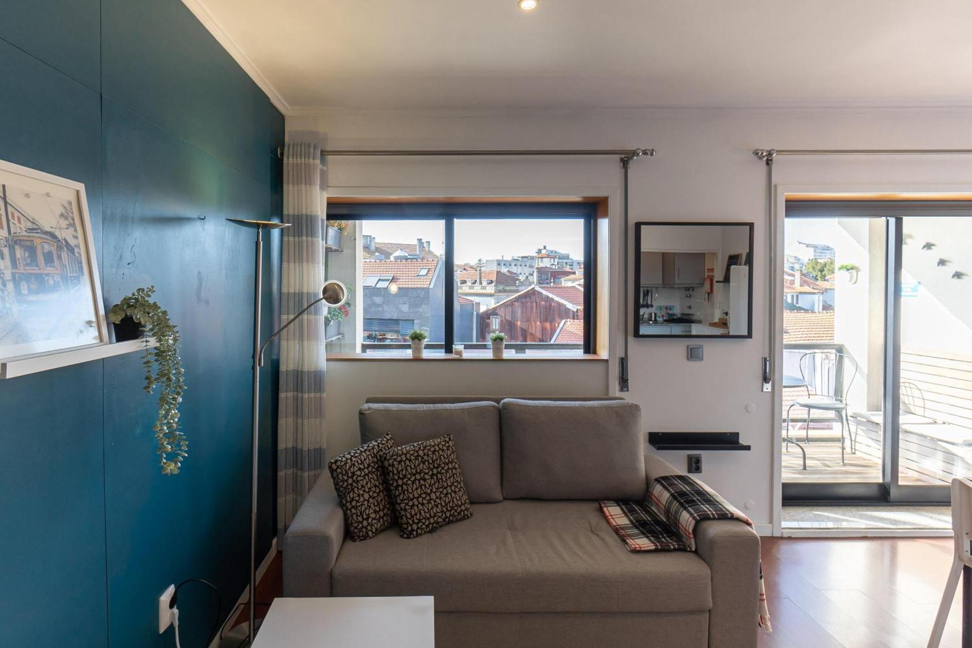 Top Floor Apartment With Sunny Balconies Porto Exteriér fotografie
